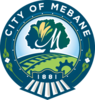 Official seal of Mebane, North Carolina