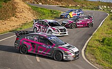 Subaru Motorsports USA race cars