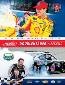 2020 FireKeepers Casino 400 program cover