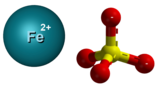 fera (II) sulfato