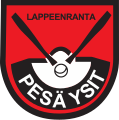 Pesä Ysien alkuperäinen logo. Käytössä kauteen 2018 asti.