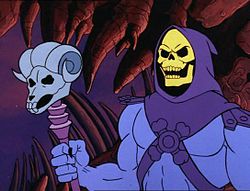 Skeletor, tuhon herra ja Eternian kauhu.