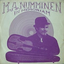 Studioalbumin M. A. Numminen In memoriam kansikuva