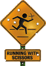 logo de Running with Scissors