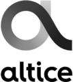 Logo d'Altice Média entre 2021 et 2024.