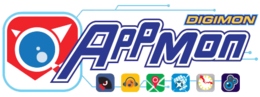 Logotype français de Digimon Appmon.