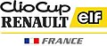 Logo Renault Clio Cup Elf 2013