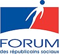 Logo du Forum des républicains sociaux de 2001 à 2009.