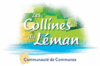 Logotype de la Communauté de communes des collines du Léman.