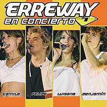 Erreway en Concierto viršelis