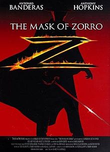 Poster tayangan pawagam filem The Mask of Zorro