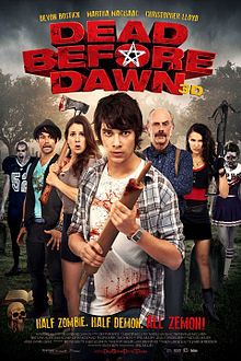 Poster tayangan pawagam filem Dead Before Dawn 3D