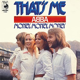 Обложка сингла ABBA «That's Me» (1977)