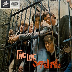 Обложка альбома The Yardbirds «Five Live Yardbirds» (1964)