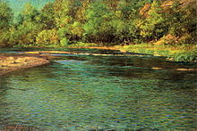 Iridescence of a Shallow Stream, 1902