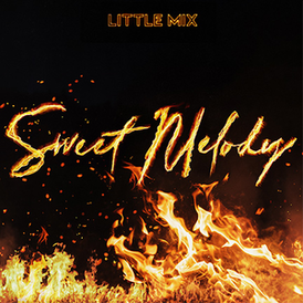 Обложка сингла Little Mix «Sweet Melody» (2020)