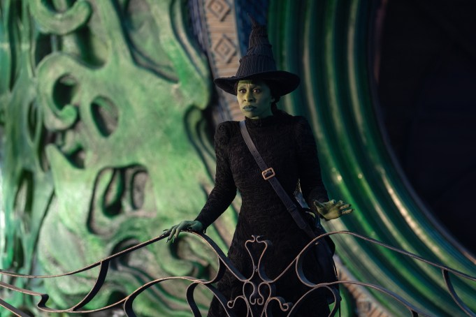 Cynthia Erivo is Elphaba in WICKED, directed by Jon M. Chu