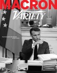 Emmanuel Macron Variety Cover