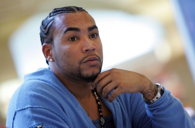 NEW YORK - APRIL 28:  Singer Don Omar judges auditions to cast the next Menudo for MTV Tr3s "Road to Menudo" at the Queens Center Mall on April 28, 2007 in the Queens borough of New York City.  (Photo by Scott Gries/Getty Images)