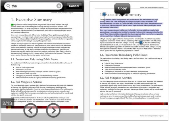 adobe reader ios 595x425 Adobe Reader für iOS mit vielen Funktionen