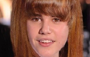 Justin Bieber looks like Bruce Dickinson!