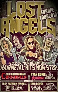 Lost Angels hit Europe for January 2013 Tour.