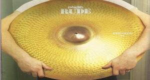 Can You Guess Which Mega Platinum English Rock Drummer Is Holding This Paiste Rude Cymbal?