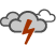 trockenes Gewitter; zum Wetter in Bayern heute