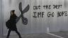 Graffiti gegen den IWF in Athen | Bildquelle: REUTERS