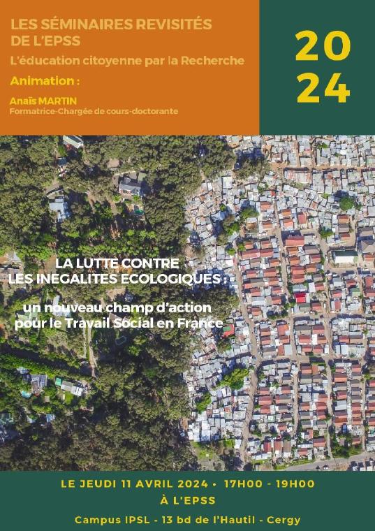 La lutte contre les inégalités écologiques, un nouveau champ d’action pour le travail social ?