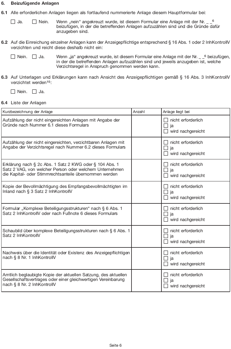 Formular - Erwerb-Erhöhung, Seite 6 (BGBl. 2015 I S. 1955)