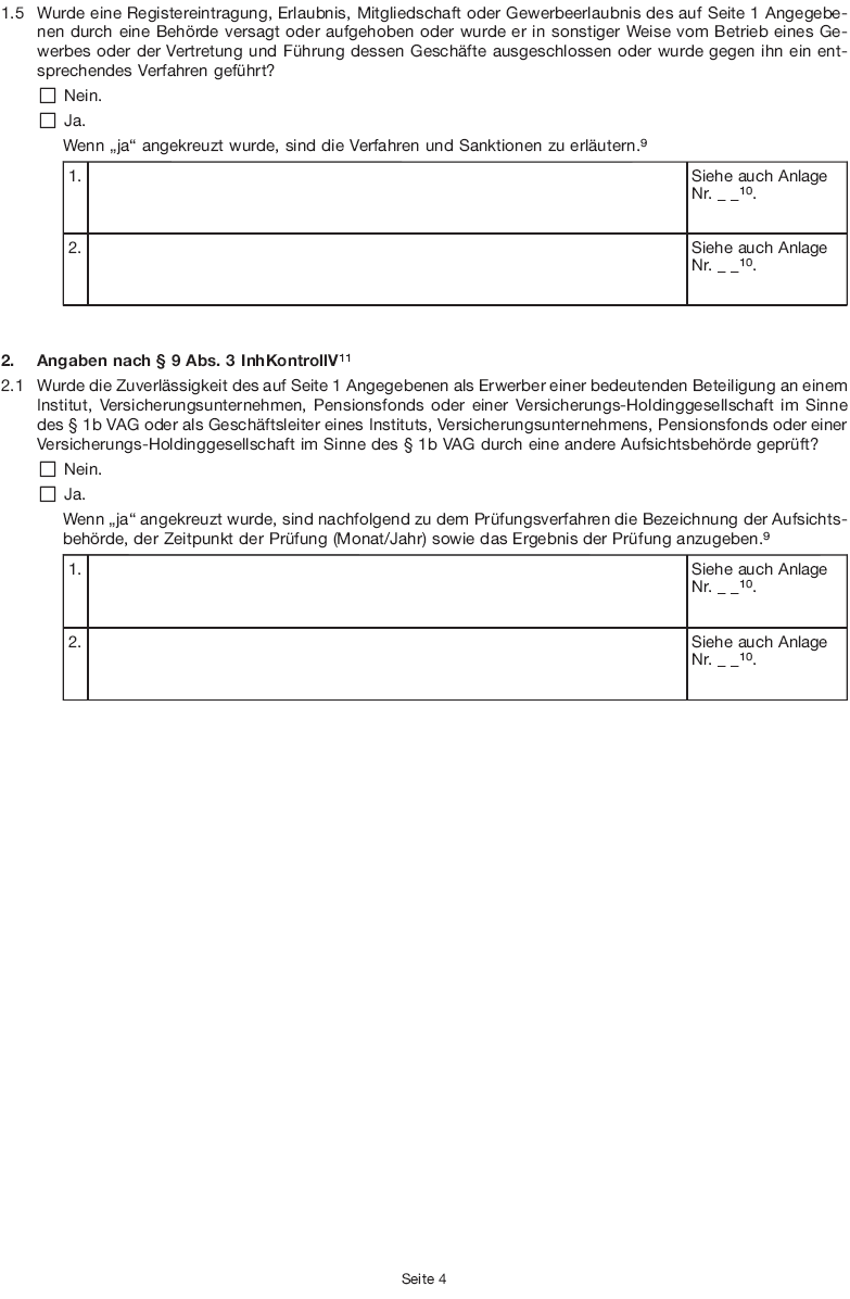 Formular - Angaben zur Zuverlässigkeit, Seite 4 (BGBl. 2015 I S. 1967)