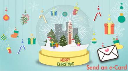 Christmas is in the air! Send an e-Card