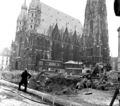 U-Bahn-Baustelle Stephansplatz (18.2.1974)