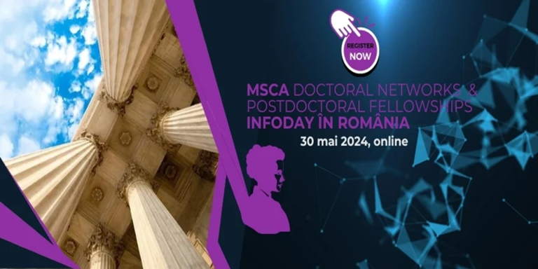 MSCA Doctoral Networks (DN) & Postdoctoral Fellowships (PF) Infoday în România