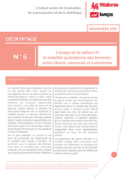 L’usage de la voiture et la mobilité quotidienne des femmes : entre liberté, nécessité et contraintes