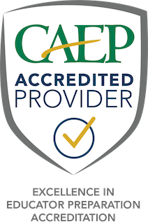 CAEP accreditation shield logo