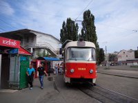 Spolen konen bn a rychlodrn tramvaje Starovokzal'na.