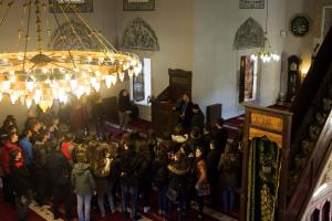 Young people from Kaçanik/Kačanik on a visit to different historical places of worship, Prizren, 21 November 2017.  (OSCE)