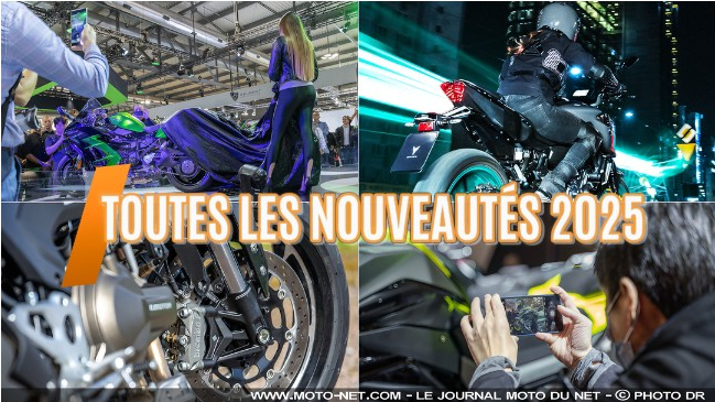 Guide des nouveautés motos 2025

Toutes les informations sur les nouveautés moto et scooter 2025 : présentations, caractéristiques, prix, coloris, disponibilités et nos premiers essais MNC. Le guide le plus complet des nouveaux deux et trois roues, marque par marque, c'est sur Moto-Net.Com !
