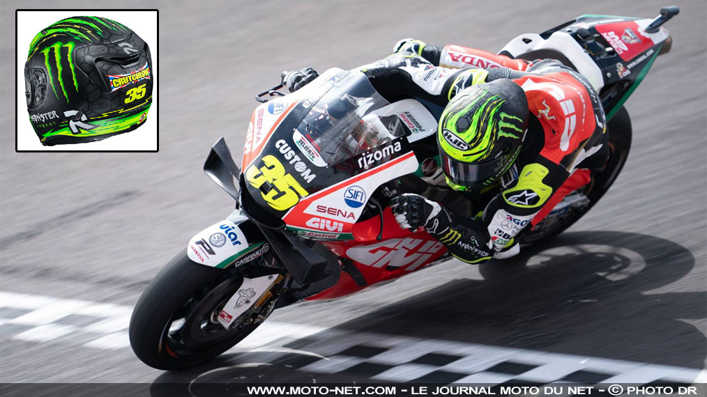 Nouveau casque HJC R-PHA 11 Crutchlow Replica