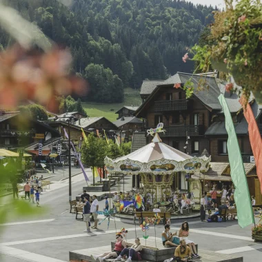 Place aux piétons cet été à Morzine