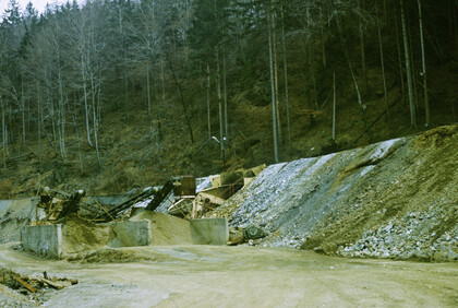 Grube "Hohe Warte" im Hagental bei Gernrode / Harz (1984)