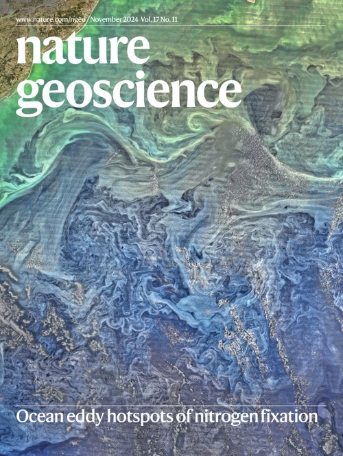 Nature Geoscienceの表紙