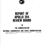 Report of Apollo 204 Review Board cover page