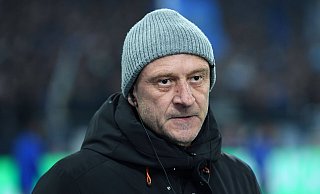 Jörg Böhme im Jahr 2023 bei einem Spiel des FC Schalke in der Veltins-Arena. - IMAGO/Revierfoto