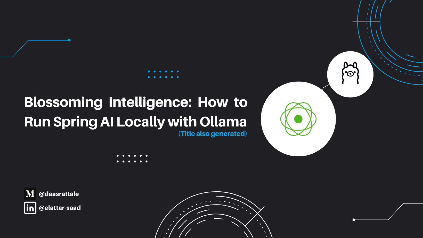 Blossoming Intelligence: How to Run Spring AI Locally with Ollama