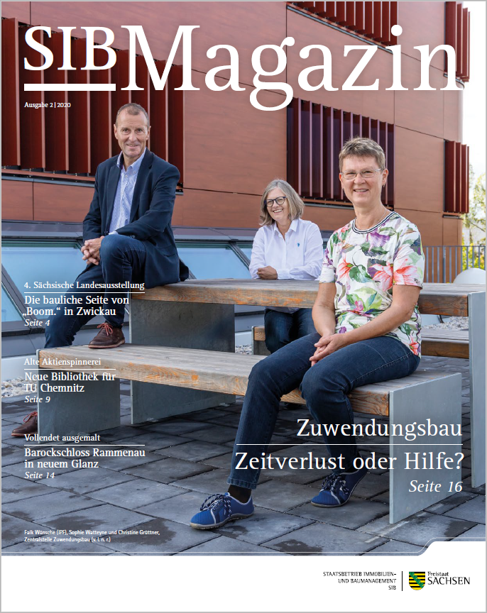 Titelbild des aktuellen SIB Magazins