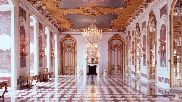 Fußboden in der Marmorgalerie des Neuen Palais