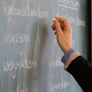 Schüler in Klassenzimmer